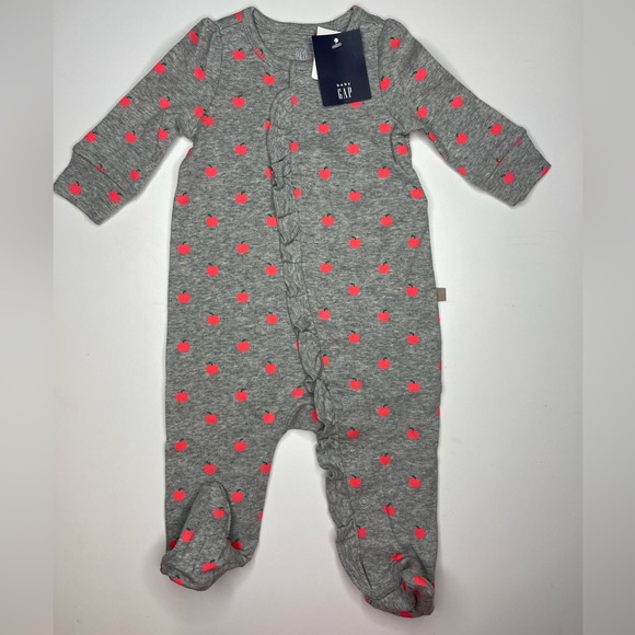 GAP Other - Baby Gap Apple Ruffled Onesie 0-3mth NWT
